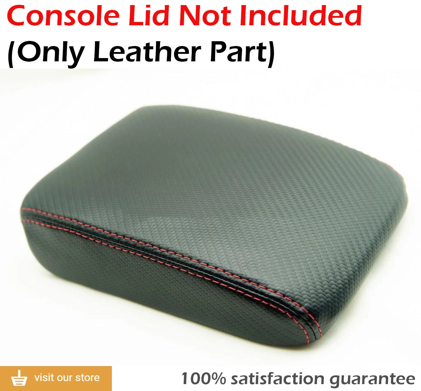 Carbon Fiber Console Armrest Cover for VW Jetta Golf MK5 (2005–2010)