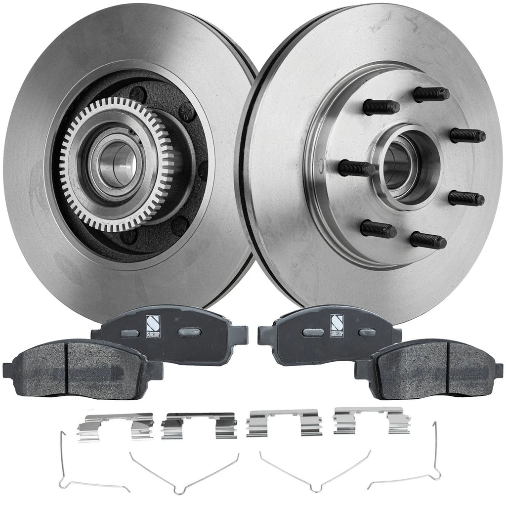 Brake Rotor and Pad Kit for Ford F-150 RWD (2004–2008)