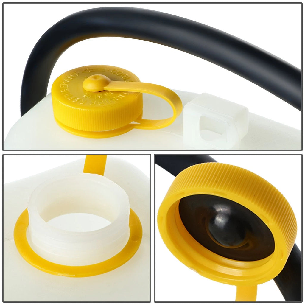 Coolant Fluid Overflow Tank Reservoir Bottle + Cap for Infiniti Q45 (1997–2001)