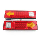 LED Rear Tail Lights for Trailer Lorry Caravan (po)