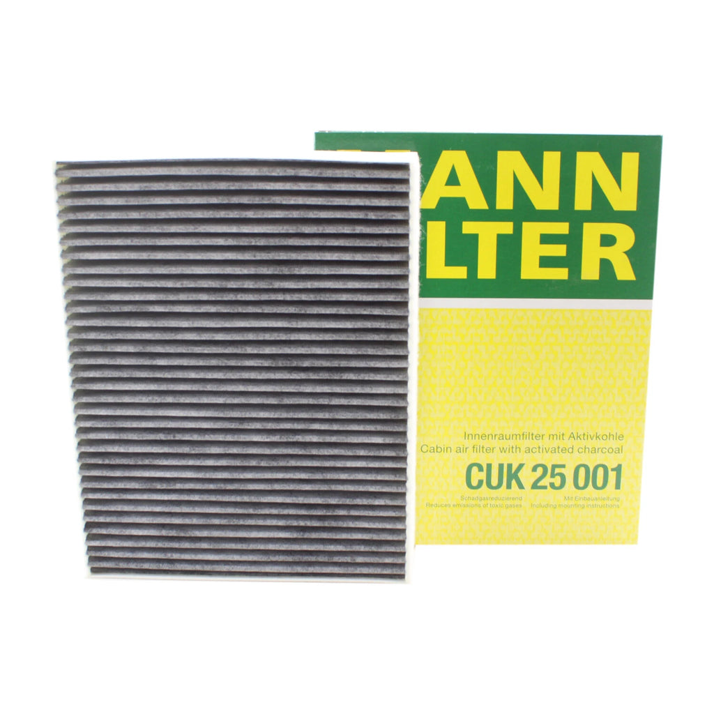 OEM Mann Activated Charcoal Cabin Air Filter for BMW F22 F23 F30 F31 F32 F33 (2012–2019)