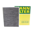 OEM Mann Activated Charcoal Cabin Air Filter for BMW F22 F23 F30 F31 F32 F33 (2012–2019)