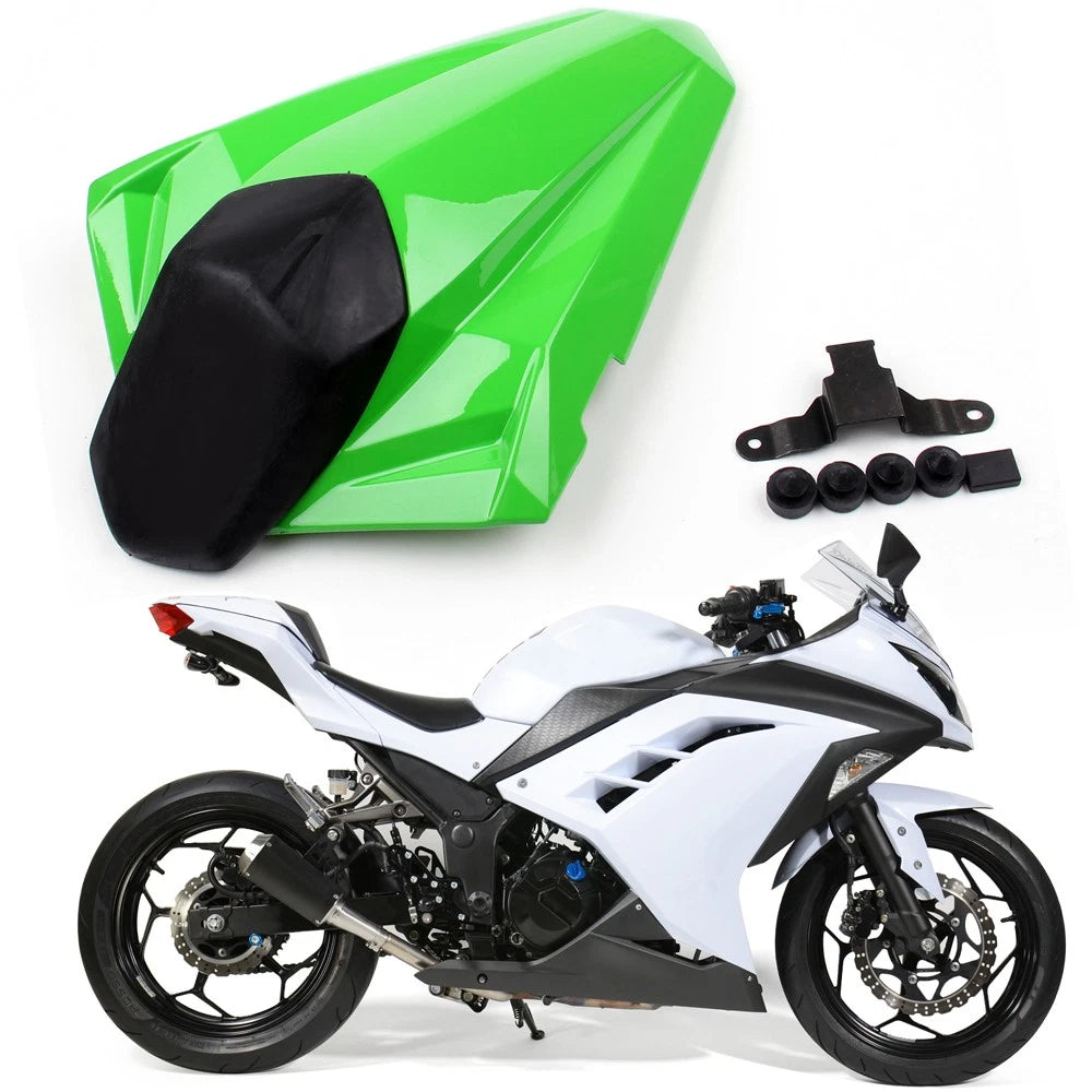 Rear Seat Cover Cowl for Kawasaki Ninja 300R / EX300R (2013–2024) Green