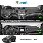 Non-Slip Dash Overlay Cover for Honda CR-V (2012-2016)