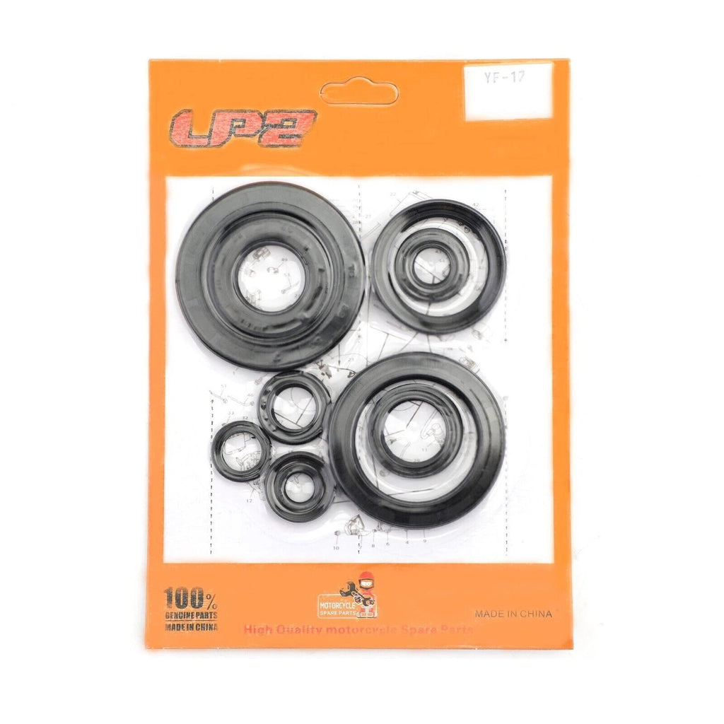 9-Piece Engine Oil Seal Kit for Honda CRF450R CRF450 (2009–2014)