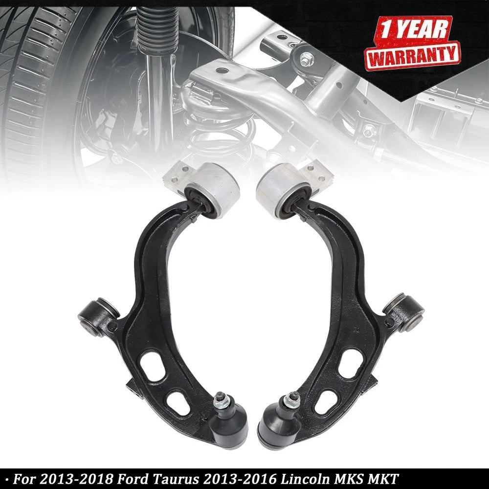 2pc Front Lower Control Arm for Ford Taurus (2013–2018) Lincoln MKS MKT (2013–2016)