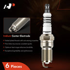 Iridium & Platinum Spark Plugs for Ford F-150 Explorer Escape (1997–2001)