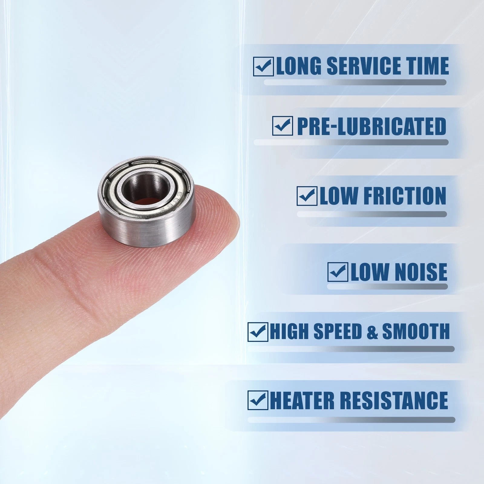 20pcs 686ZZ Deep Groove Ball Bearings for Various Models (6x13x5mm)