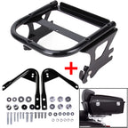 Detachable Two-up Tour Pack Mount Rack Docking Hardware Kit for Harley (1997–2008)