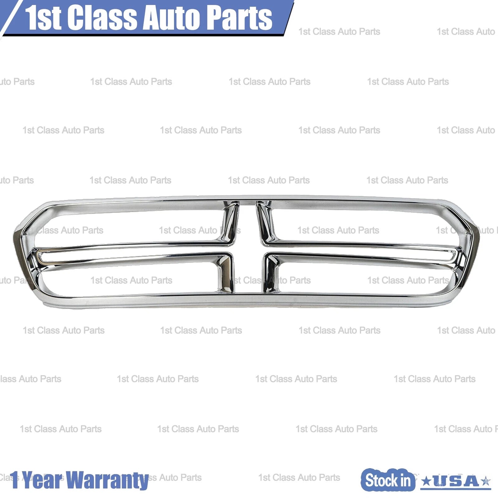 Front Bumper Grille Shell Trim for Dodge Durango (2014-2019)