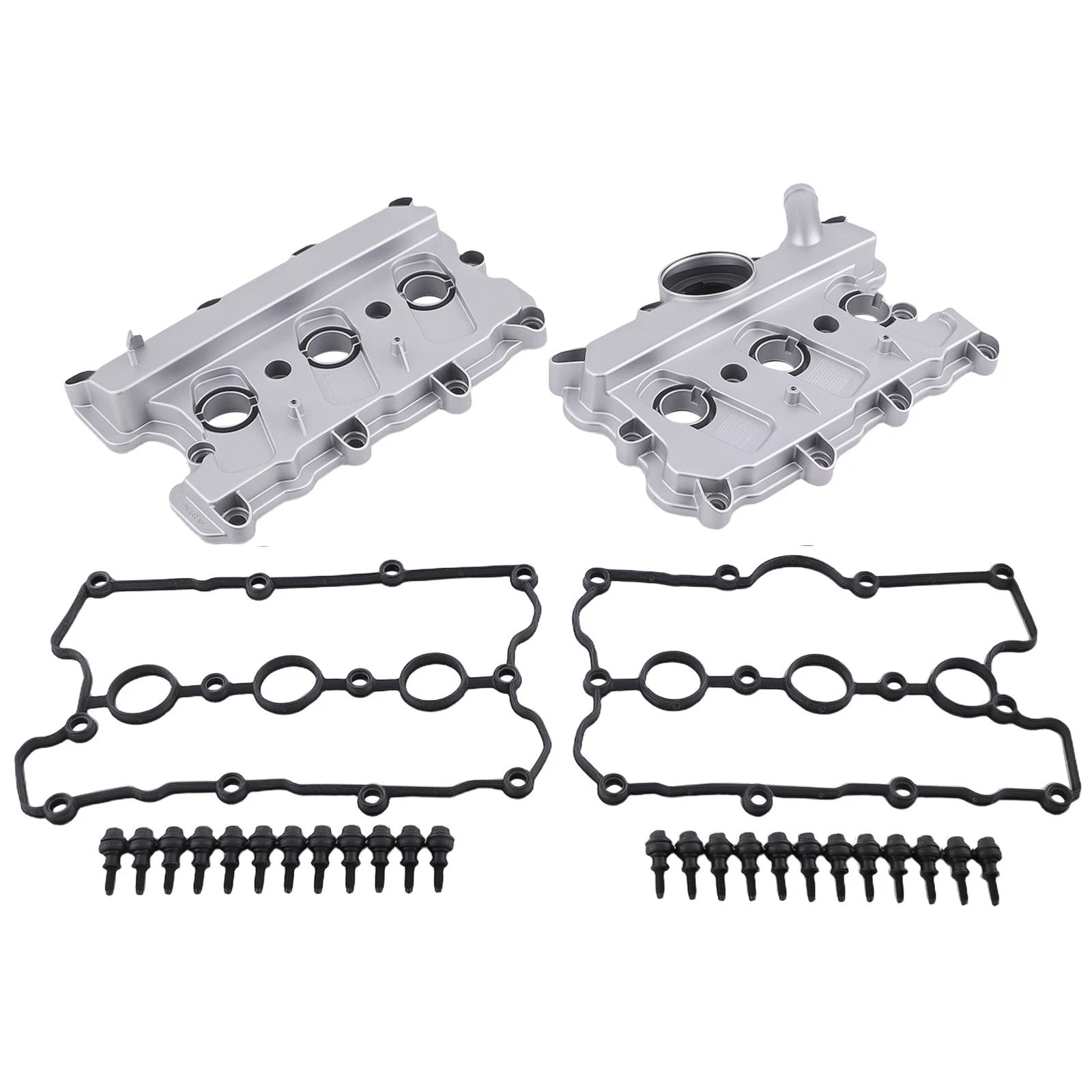 Cylinder Head Valve Cover Pair for Audi A6 A7 A8 Q7 3.0L (2012–2019) 06E103471S
