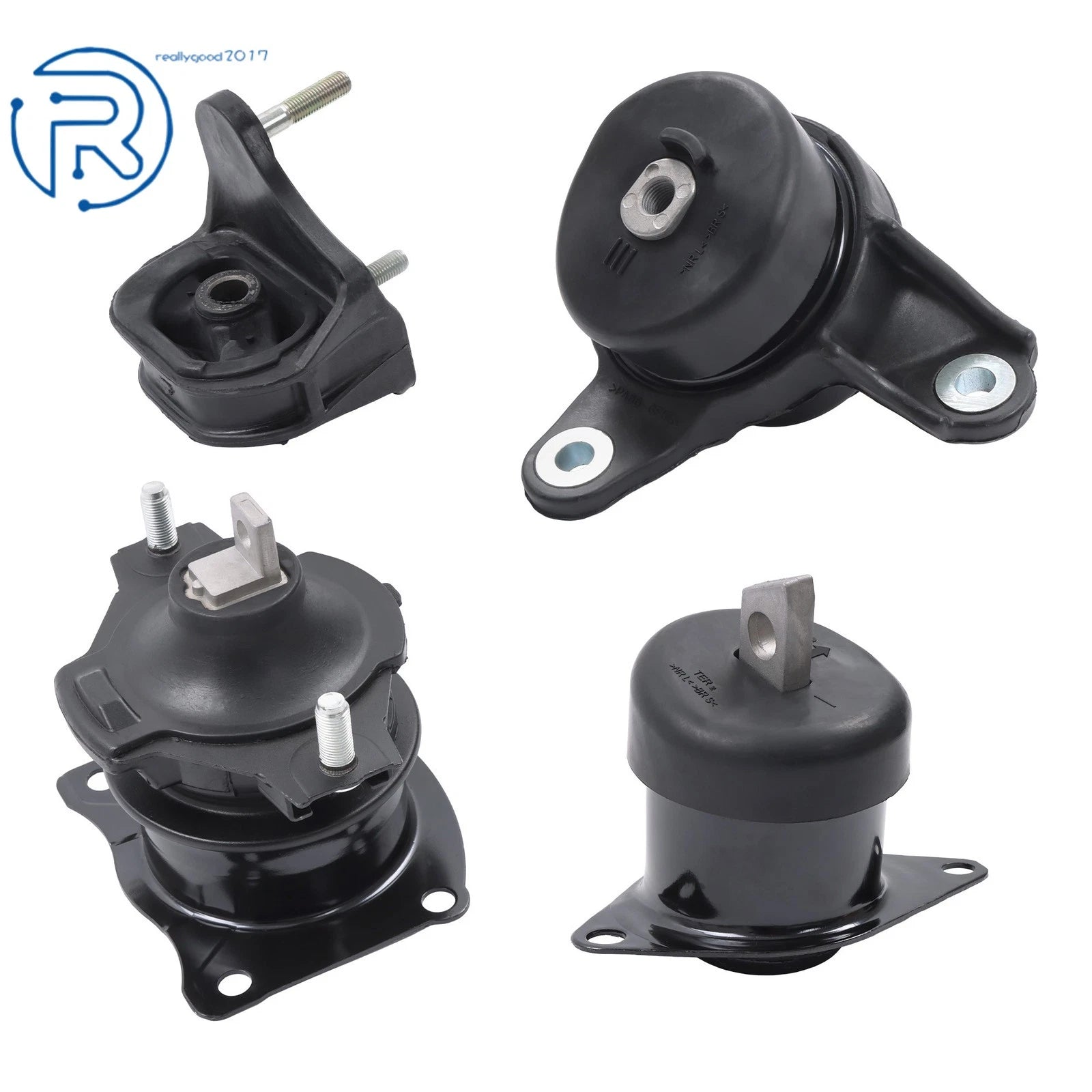 4PCS Engine Motor & Trans Mount Set for Acura TL 3.5L 3.7L (2009–2014)