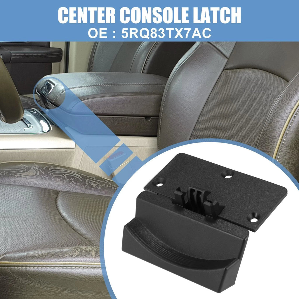 Console Armrest Lid Latch 5RQ83TX7AC for Dodge Ram 1500 2500 3500 4500 (2013–2018)