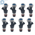 Set of 8 Fuel Injectors for GMC Cadillac Chevy (2001–2007)