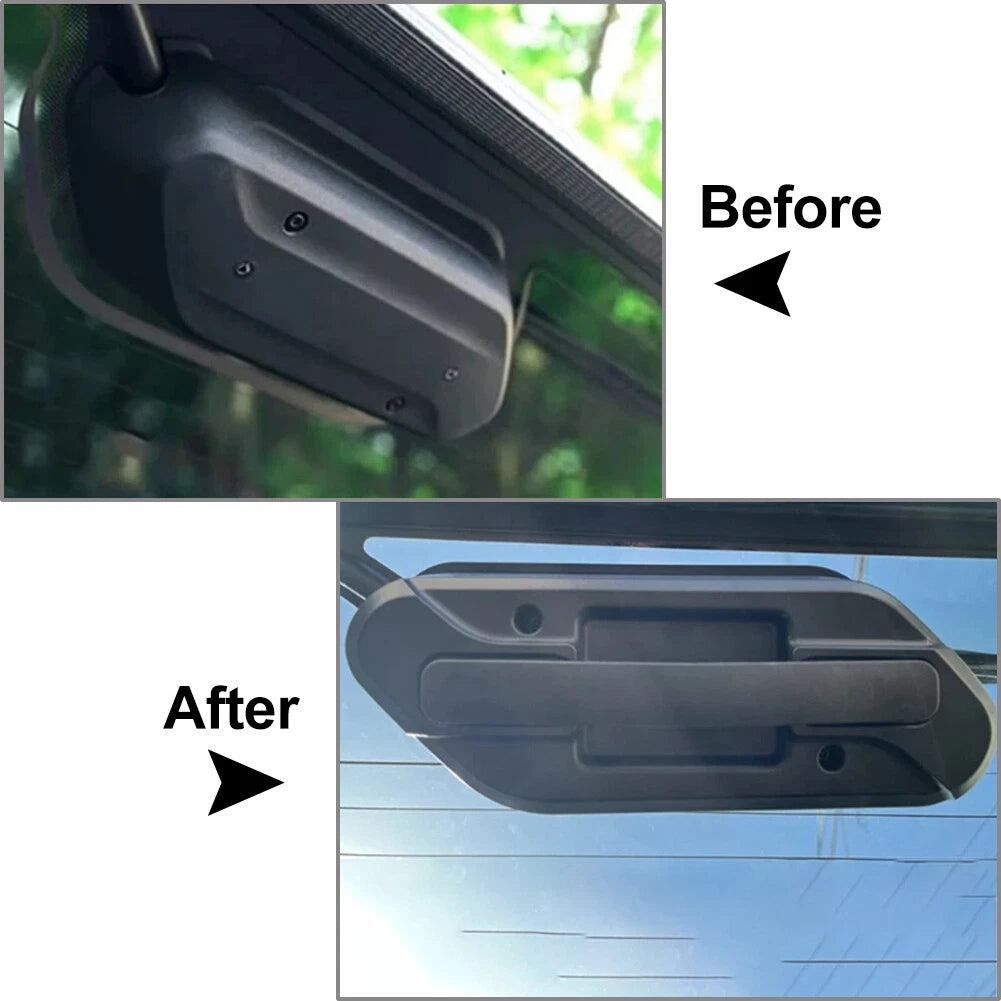 Tailgate Rear Window Glass Grab Handles for Jeep Wrangler JL (2018–2024)