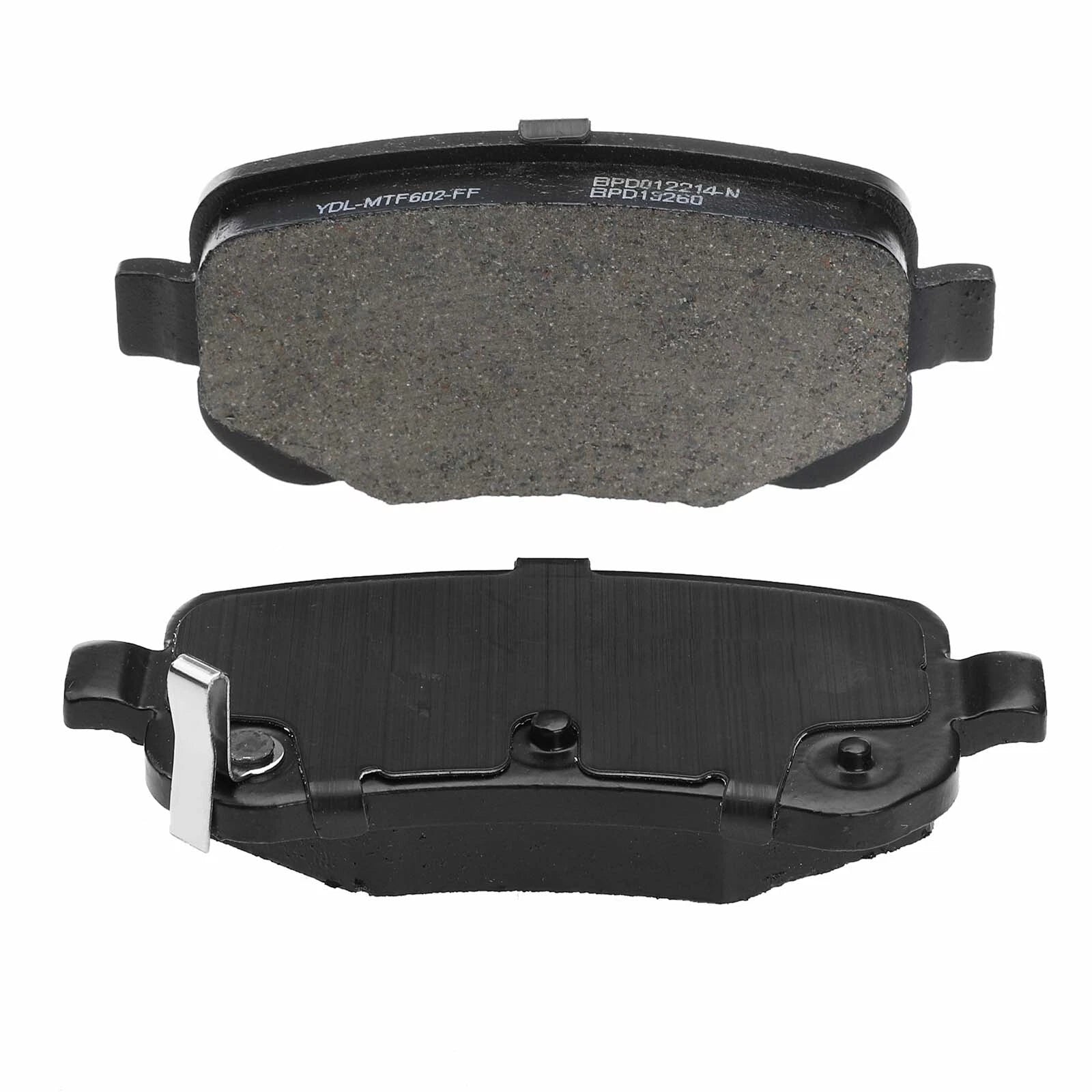 Set of 4 Rear Ceramic Brake Pads for Dodge Grand Caravan (2008–2012)