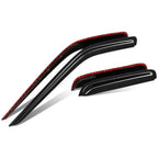 Set of 4 Window Visors for Nissan Frontier Crew Cab (2000–2004) - 3M Adhesive