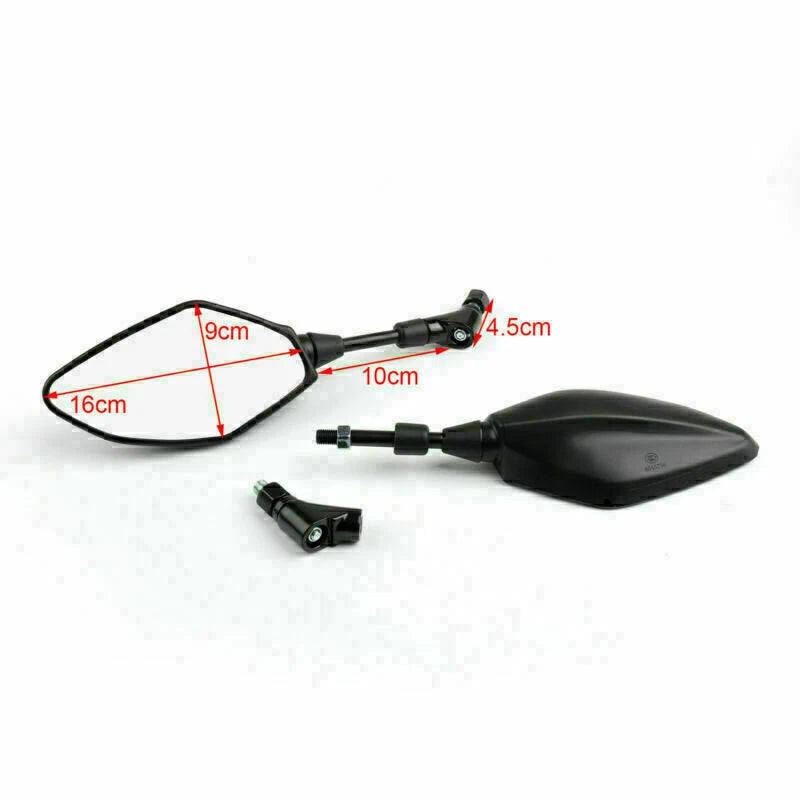 Rear View Mirrors for Yamaha MT09 MT03 MT25 FZ07 FJ09 MT10 (2013–2016)
