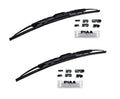 Set of 2 PIAA Super Silicone Windshield Wiper Blades 18" / 19" for