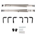 Non-Slip Nerf Bars for Nissan Titan Crew Cab (2004–2024) Stainless Steel