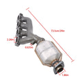 2X Catalytic Converter for Cadillac SRX STS V8 4.6L (2004–2009)