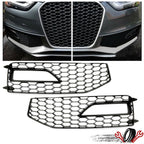 RS4 Style Fog Light Grill Cover for Audi A4 (2013–2016)