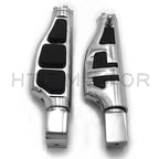Chrome Flat Wing Footpegs for Yamaha YZF-R6 R6S 600R (1999–2016)