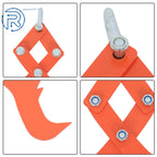 30" Steel Log Lifting Tongs for Timber Handling