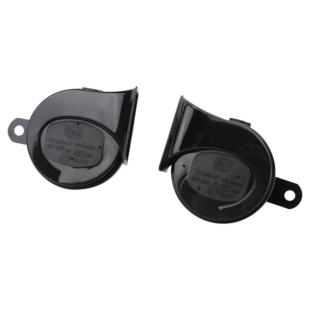 Hella 011225921 Black 12V BX Trumpet Horn Kit for Ford Lincoln Mercury (N/A)