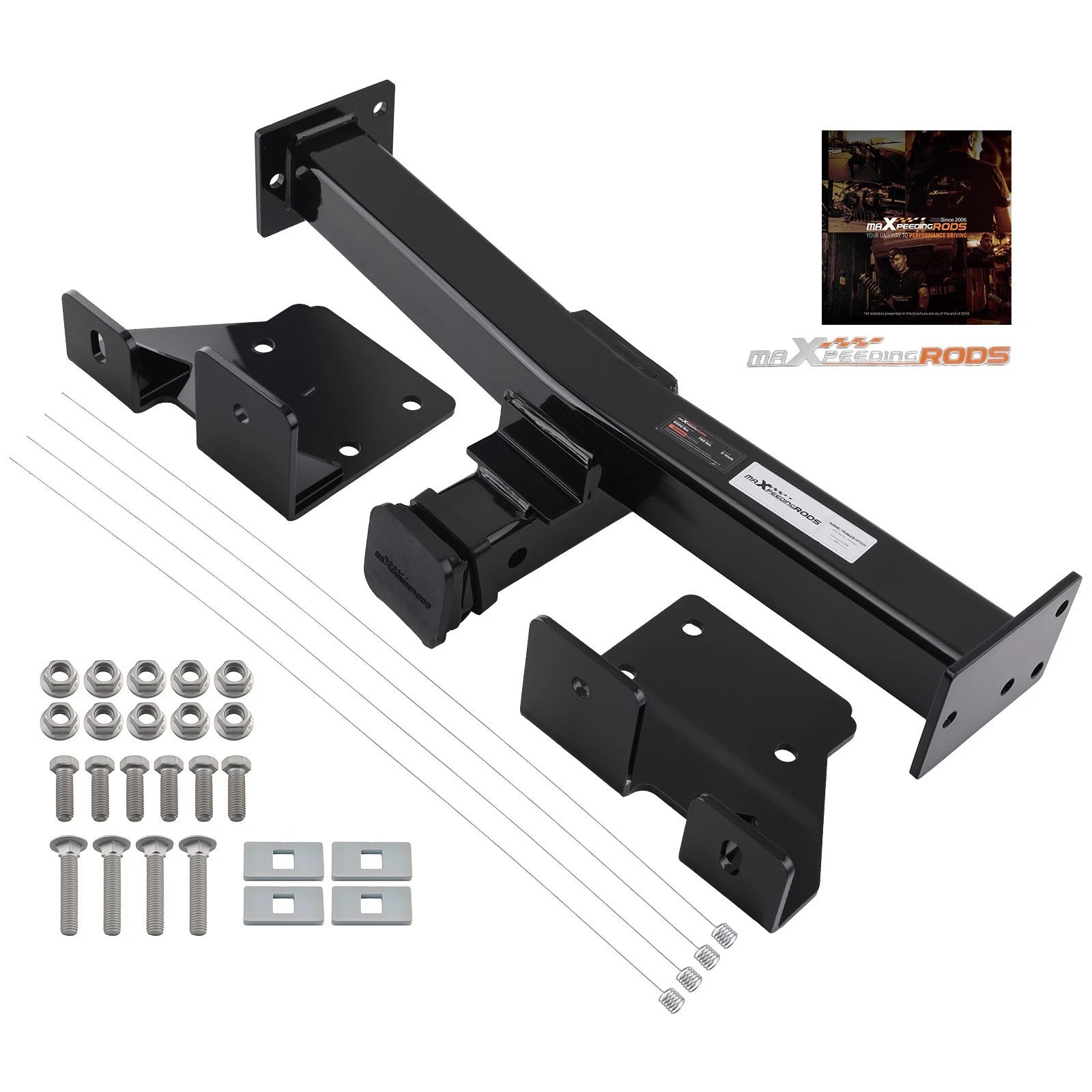 Front Mount Hitch for Cadillac Escalade (2000-2006) Class 3 Steel 2" Receiver