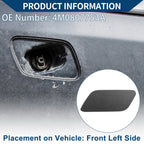 Front Left Washer Nozzle Cover Cap for Audi Q7 (2016–2021) Gray