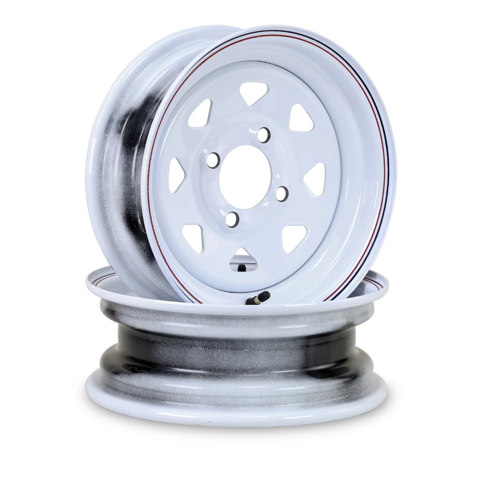 Set of 2 Trailer Wheels for Libra (4 Lug, 4" Bolt Pattern) 2-17026
