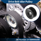 Drive Belt Idler Pulley for Honda Civic (2002–2011) No. 31190RRAA00