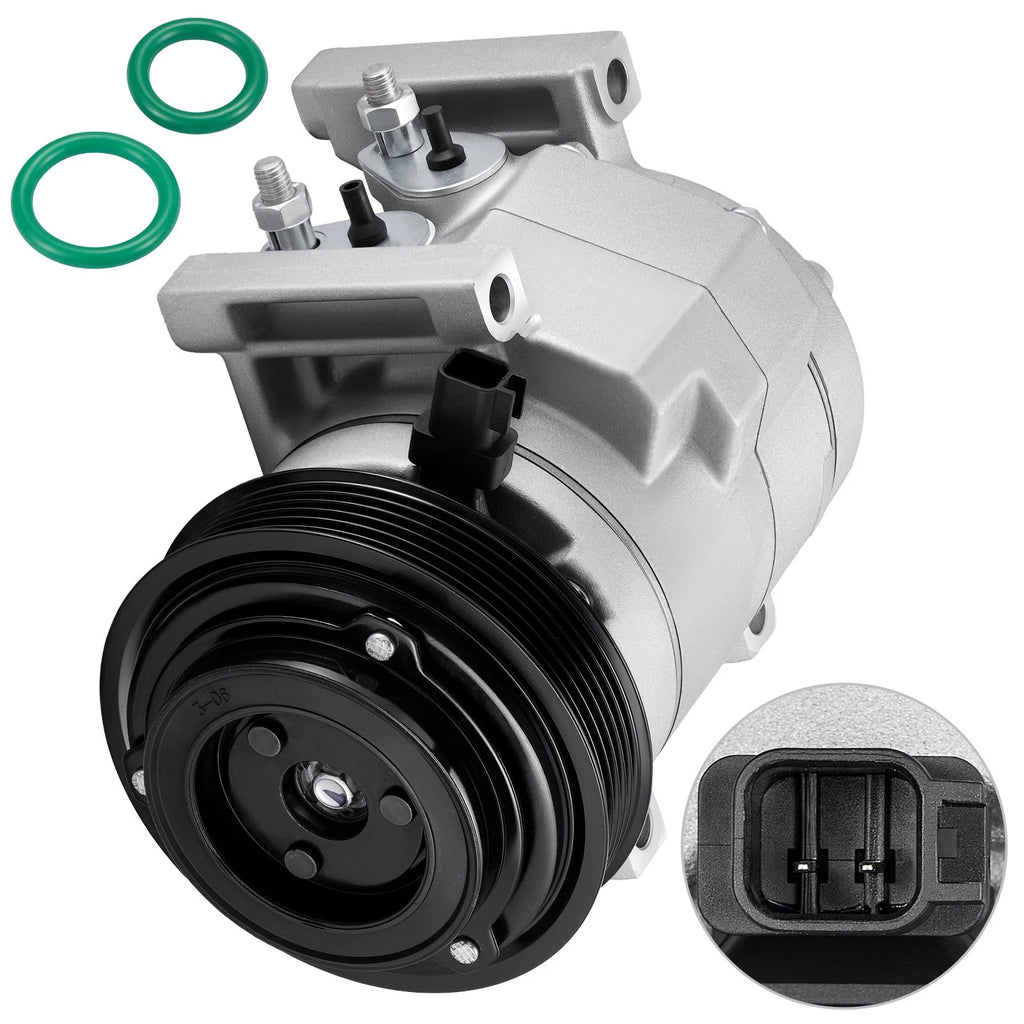 A/C Compressor with Clutch for Jeep Grand Cherokee, Durango (2011–2015)