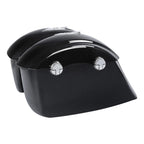 Black Painted Saddlebag with Electronic Latch Key for Indian Chieftain (2014–2023)