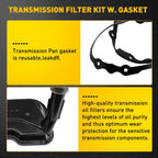 Automatic Transmission Fluid Filter Kit for Chevy GMC 6L90 6L50 6L80 (2010-2023)