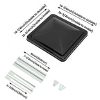 3Pack 14" X 14" RV Roof Vent Cover for Camper Trailer (Fits )