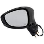 Set of 2 Heated Mirrors for Chrysler Voyager