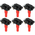 Set of 6 Ignition Coils for Subaru Tribeca, Outback, Legacy (2010–2019)
