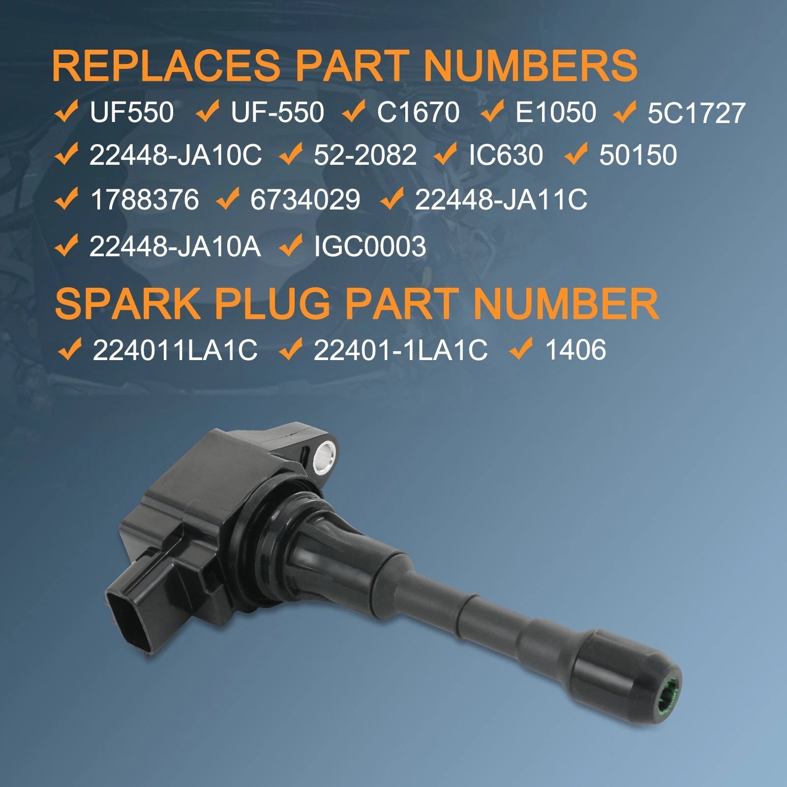 6X Ignition Coils for Infiniti G25, Nissan Maxima 3.5 V6 (2007–2015)