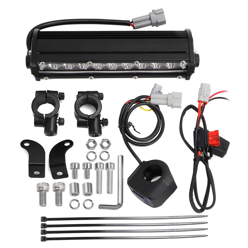 LED Headlight Light Bar Kit for Kawasaki KLX110 KLX140 (2008–2022)