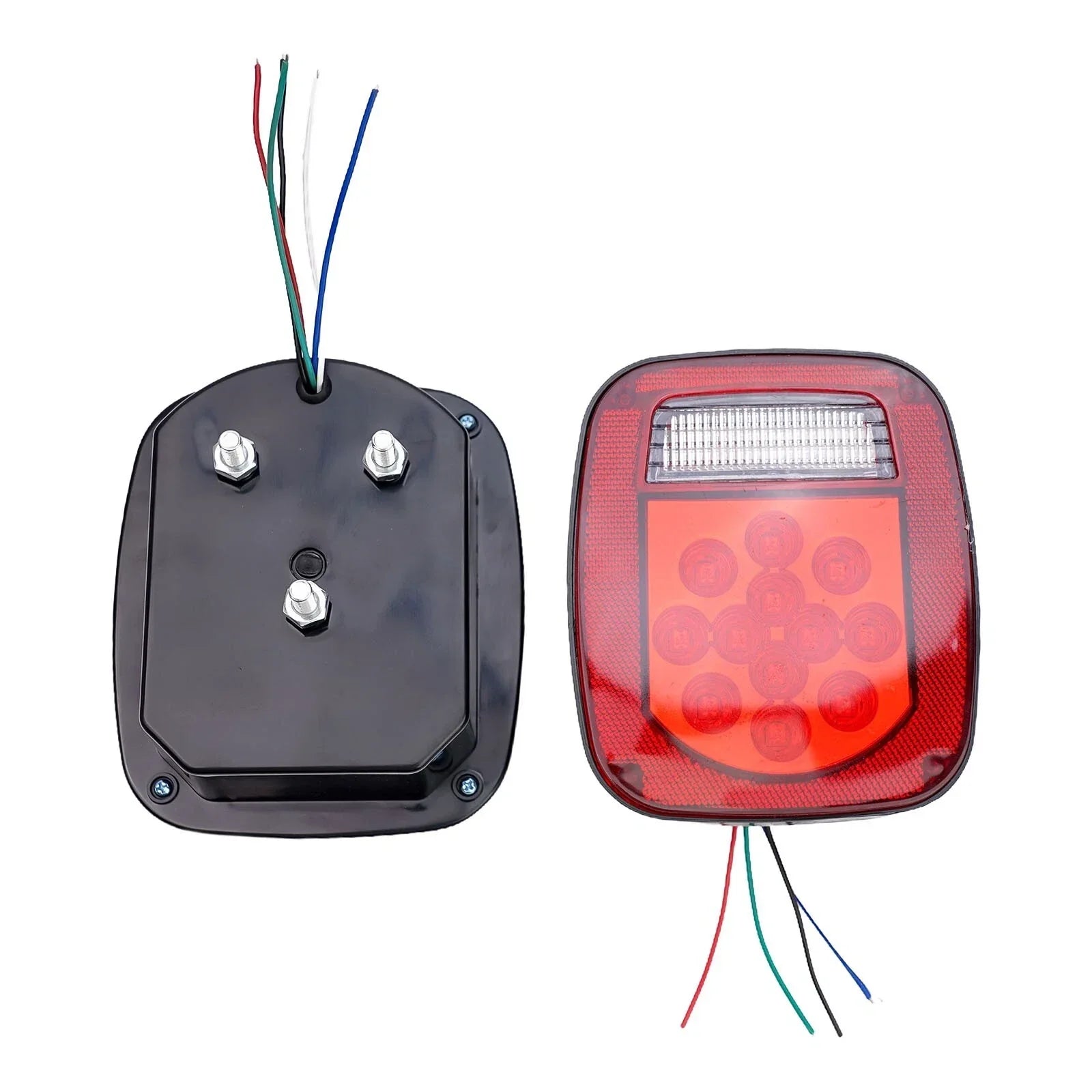 Tail Light 39-LED Brake License Plate Lamp for Jeep Wrangler