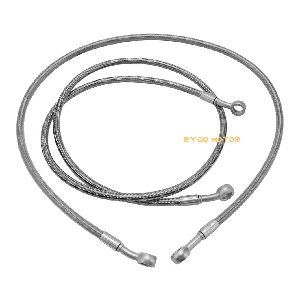 Front Left & Right Brake Lines for Polaris Ranger 800 500 400 EV Crew (2006–2018)