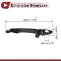 Car Door Handle Grip for Hyundai Sonata 2011-2014 Front Left Black