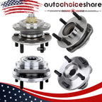 Set of 4 Wheel Hub Bearing Assemblies for Chrysler Town & Country (2004–2007)