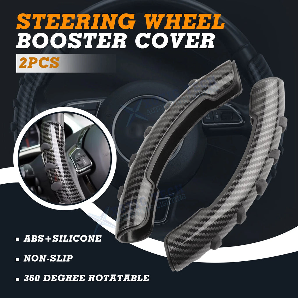 Steering Wheel Grip Touch Cover ABS Trim With Silicone Button Layer for Dodge (2011-2024)