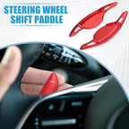 Set of 2 Steering Wheel Shift Paddle Covers for Nissan Altima (2019–2021) Red