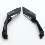 Carbon Diamond Blade Rearview Mirrors 8mm 10mm for Honda Shadow Valkyrie Magna
