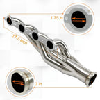 Exhaust Header for SBC Chevy Small Block LS1/LS2/LS3/LS4/LS6 LSX V8 (1997–2014)