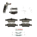 Bosch Semi-Met Disc Brake Pad Kit for Mercedes W211 E320 E350 (2003–2009)